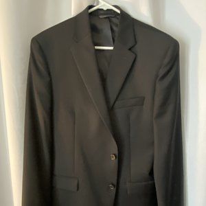 Ralph Lauren 2-Piece Black Suit 42R (Plus Bonus Pair of NWT Black Suit Pants)